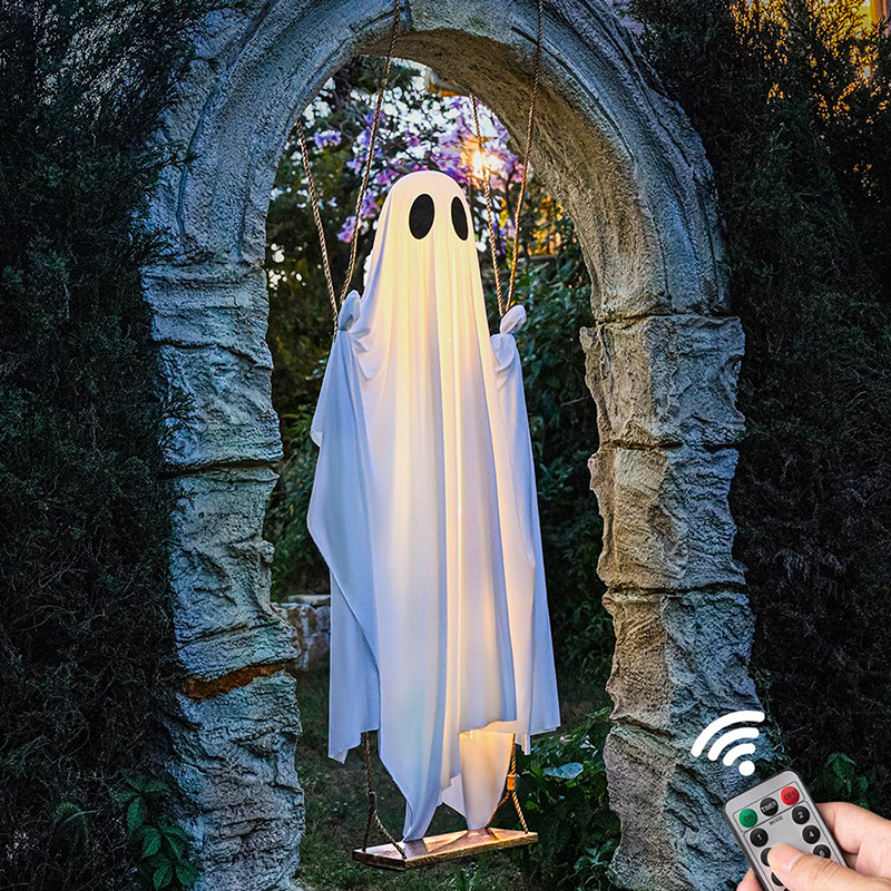💥Hanging Ghost Swing Outdoor Halloween Decoration