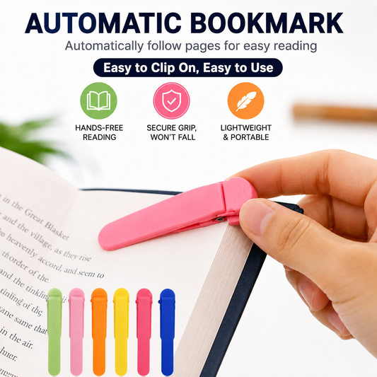 🔥 LAST CHANCE: Buy 1, Get 1 FREE 🔥 Automatic Bookmark — FREE Shipping on 2+ 🎁