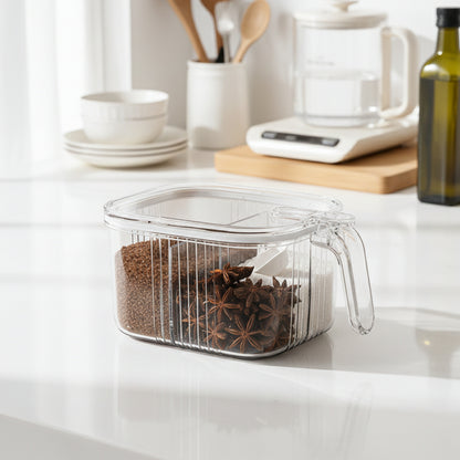 Premium Multi-Compartment Seasoning Box Set