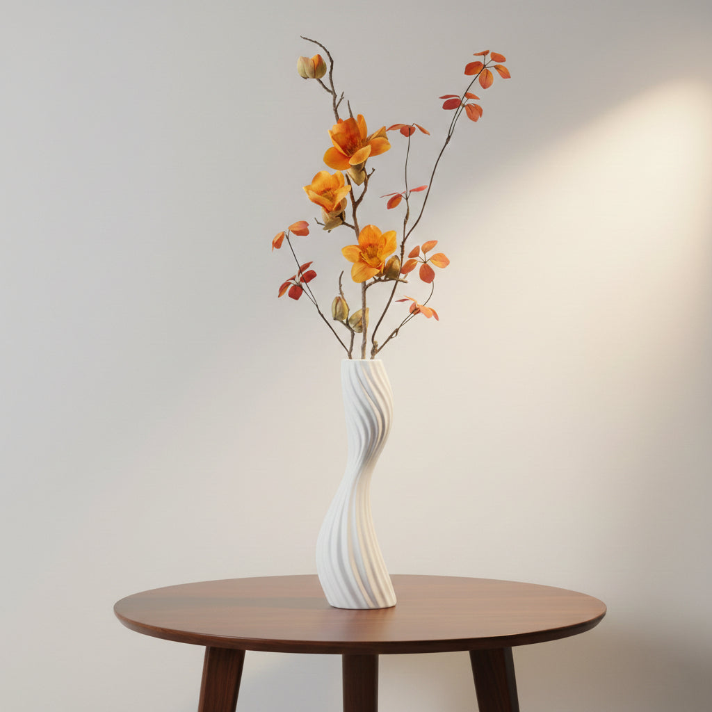 Modern Minimalist Ceramic Tall Vase