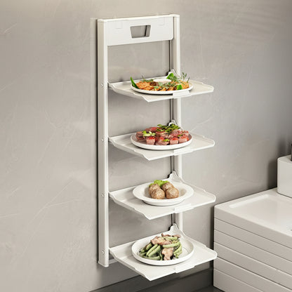 Multi-Layer Wall-Mount Kitchen Prep Station