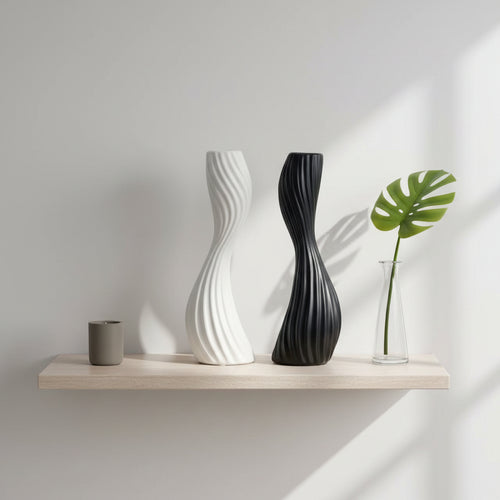 Modern Minimalist Ceramic Tall Vase