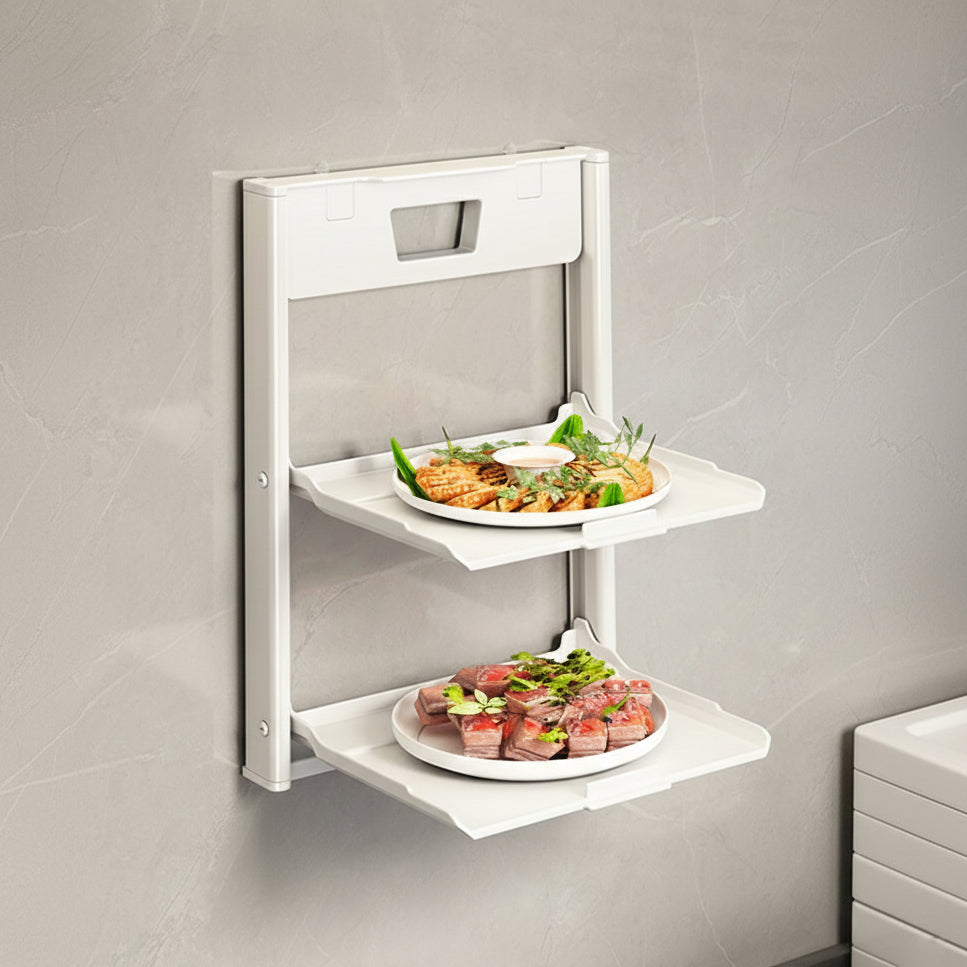 Multi-Layer Wall-Mount Kitchen Prep Station