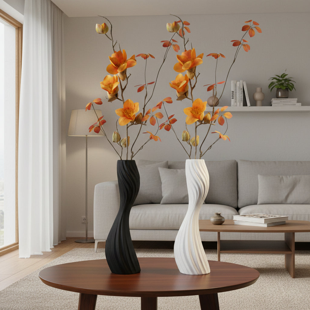 Modern Minimalist Ceramic Tall Vase