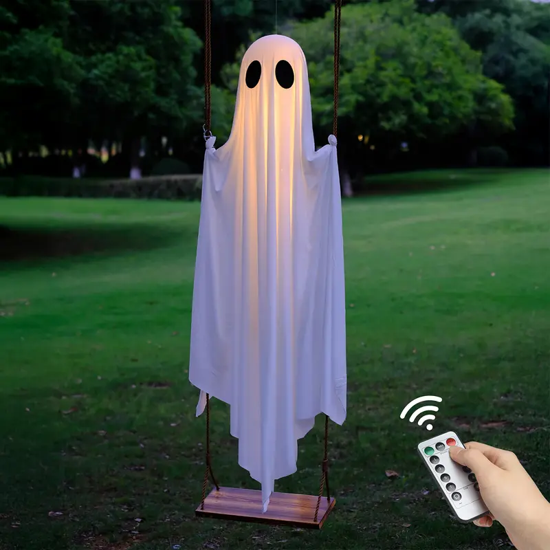 💥Hanging Ghost Swing Outdoor Halloween Decoration