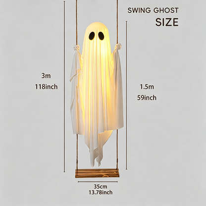 💥Hanging Ghost Swing Outdoor Halloween Decoration