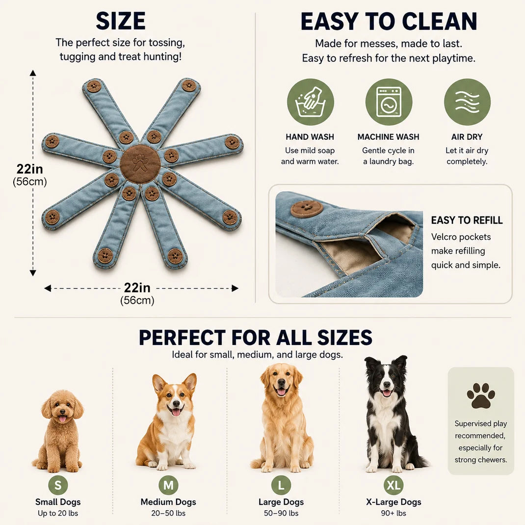 The Boredom-Busting Treat Puzzle for Dogs