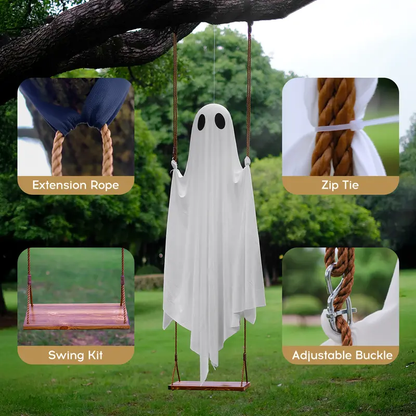 💥Hanging Ghost Swing Outdoor Halloween Decoration