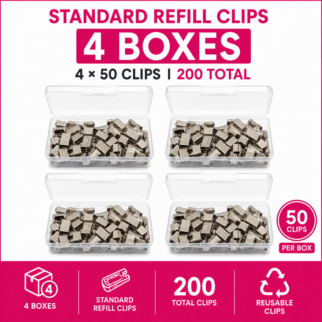 Extra Reusable Clips